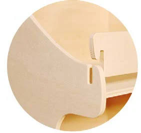 Encajes desmontables